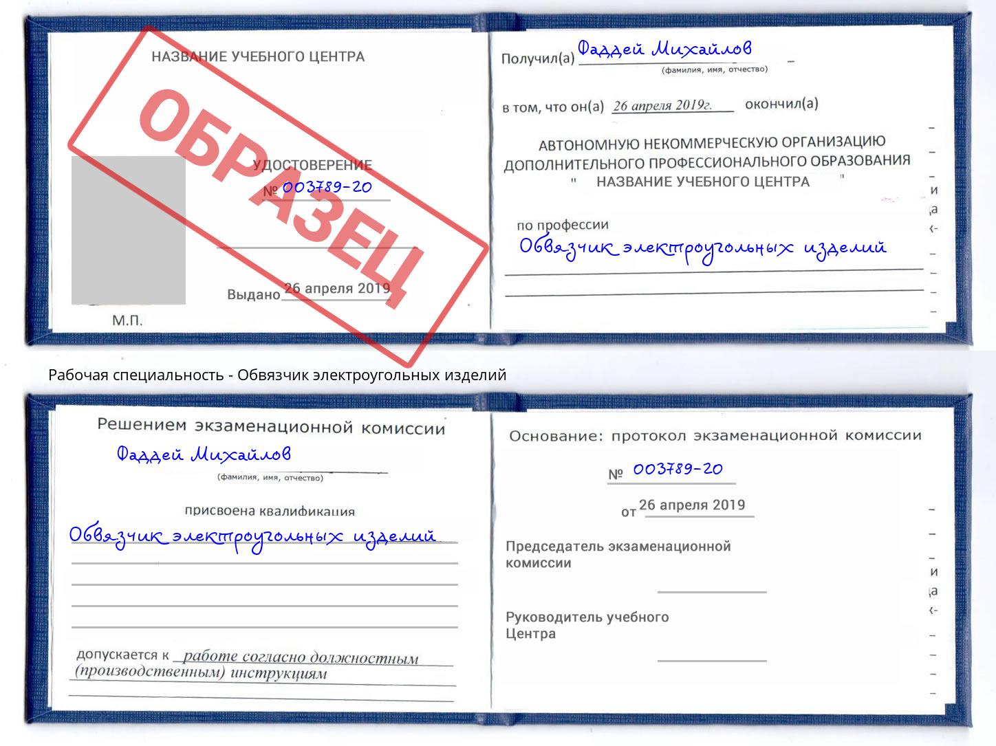 Обвязчик электроугольных изделий Комсомольск-на-Амуре